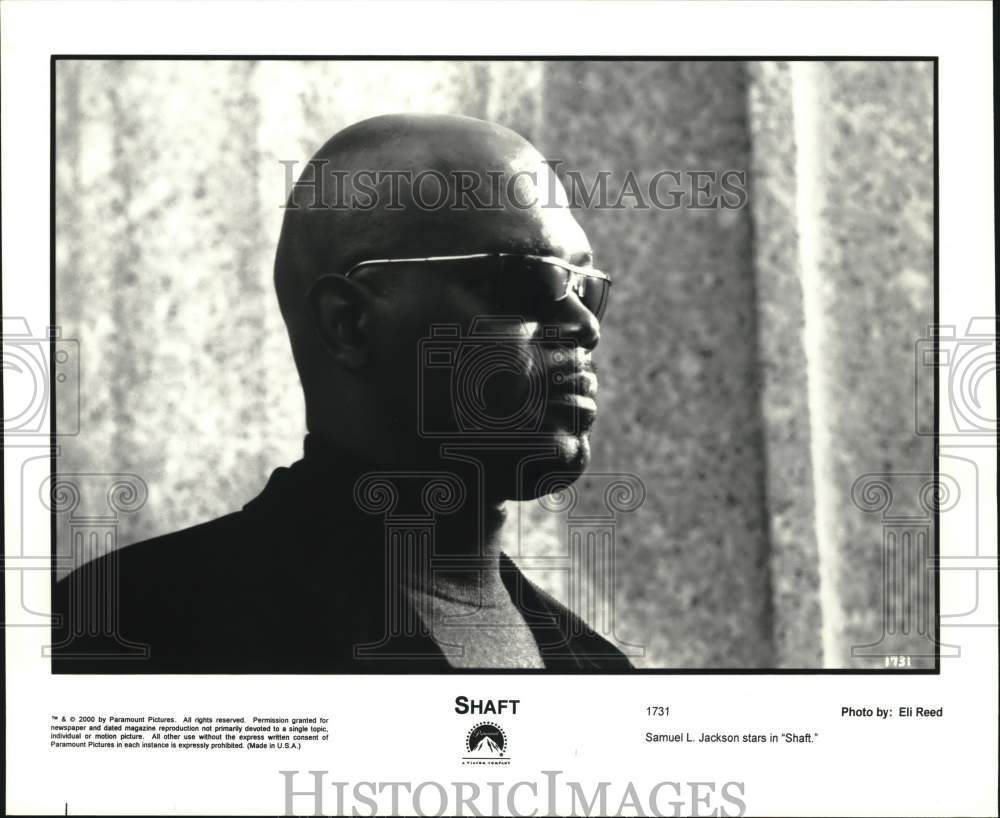 2000 Press Photo Samuel L. Jackson stars in &quot;Shaft&quot; - syp41984 - Historic Images