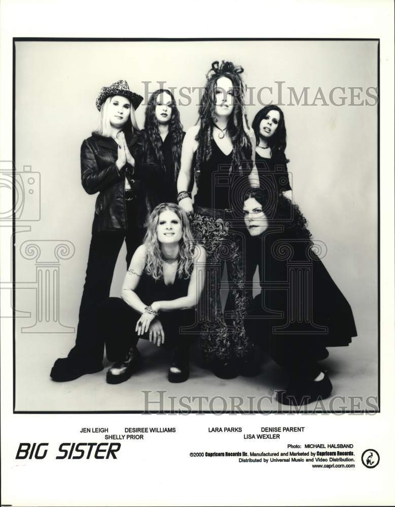 2000 Press Photo Members of the Band, Big Sister - syp42253 - Historic Images