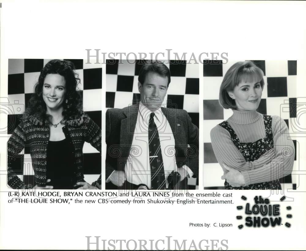 Press Photo Starring Actors of Television's "The Louie Show" - syp45247 - Historic Images