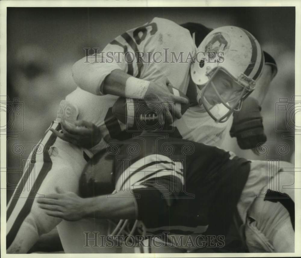 1985 Press Photo Cortland vs Ithaca football, New York - sys05436- Historic Images