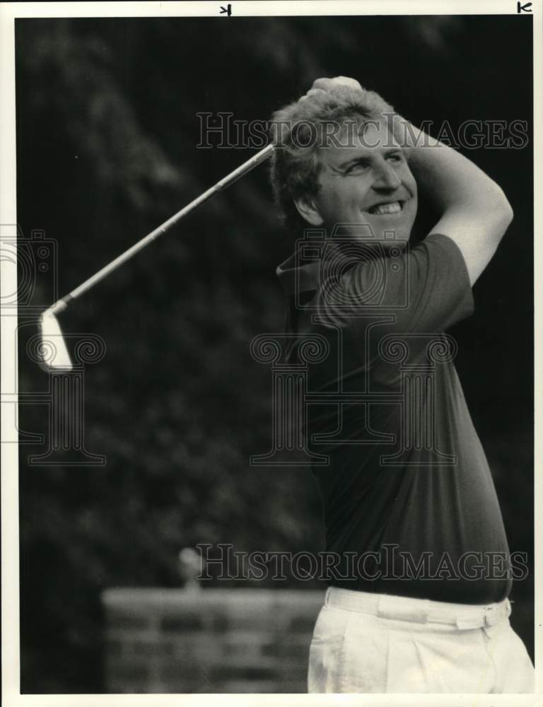 1987 Press Photo Golfer Jim Ganotis at Tuscoarora Match - sys06491- Historic Images