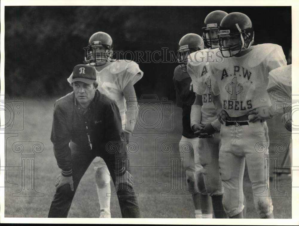 Press Photo Altmar-Parish-Williamstown High School Football Bill Bonner - Historic Images