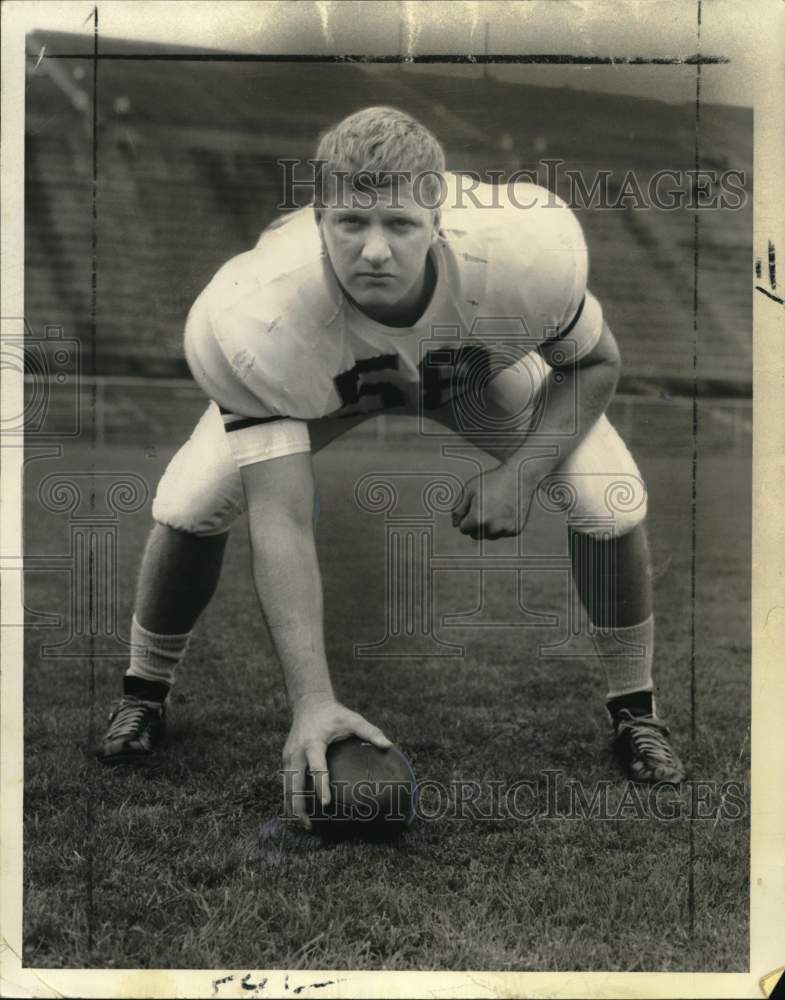 1966 Press Photo Pat Killorin, Syracuse University Football Player from New York- Historic Images