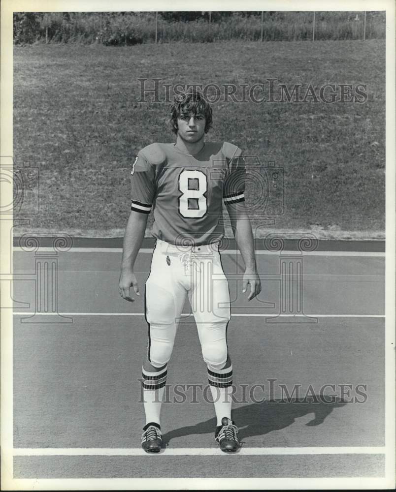 1978 Press Photo Syracuse University football quarterback Glenn Wilson #8- Historic Images