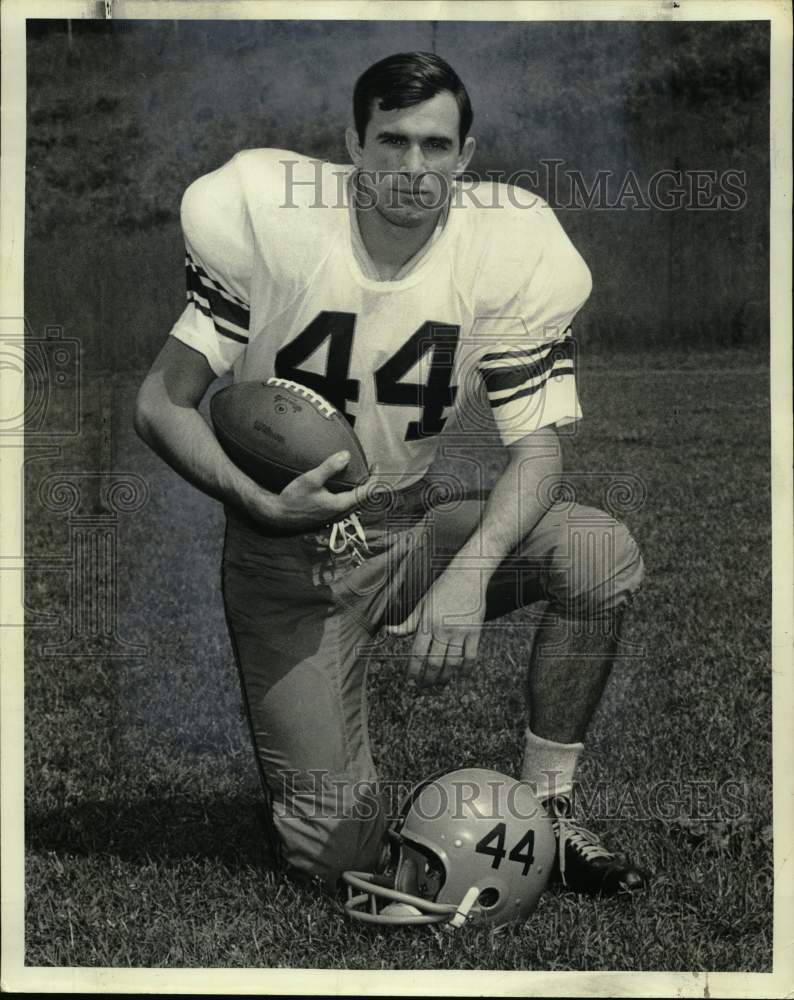 1967 Press Photo Football player Rick Panczyszyn- Historic Images