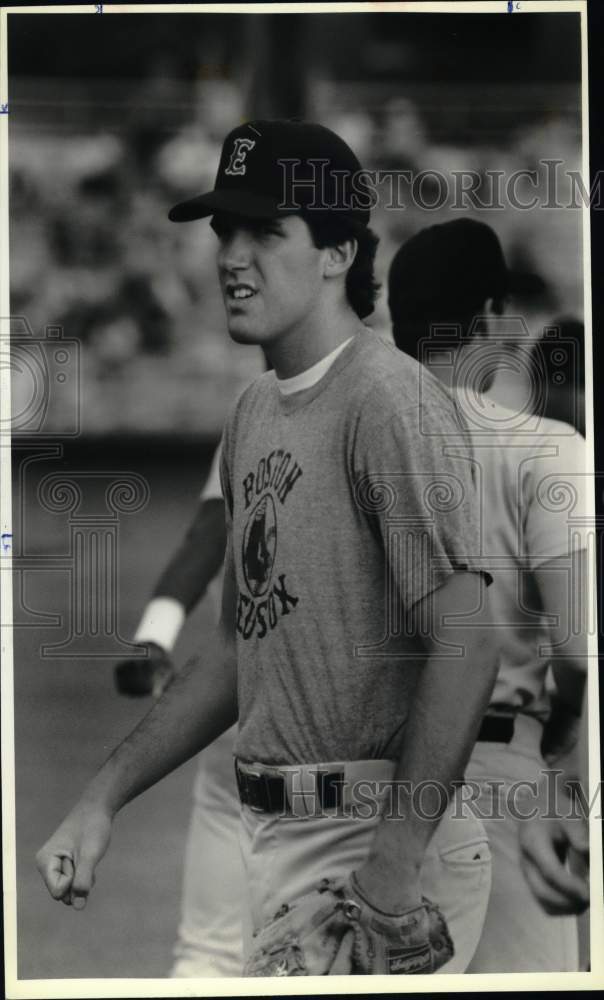 1989 Press Photo Elmira Minor League Baseball Pitcher Pete Hoy- Historic Images