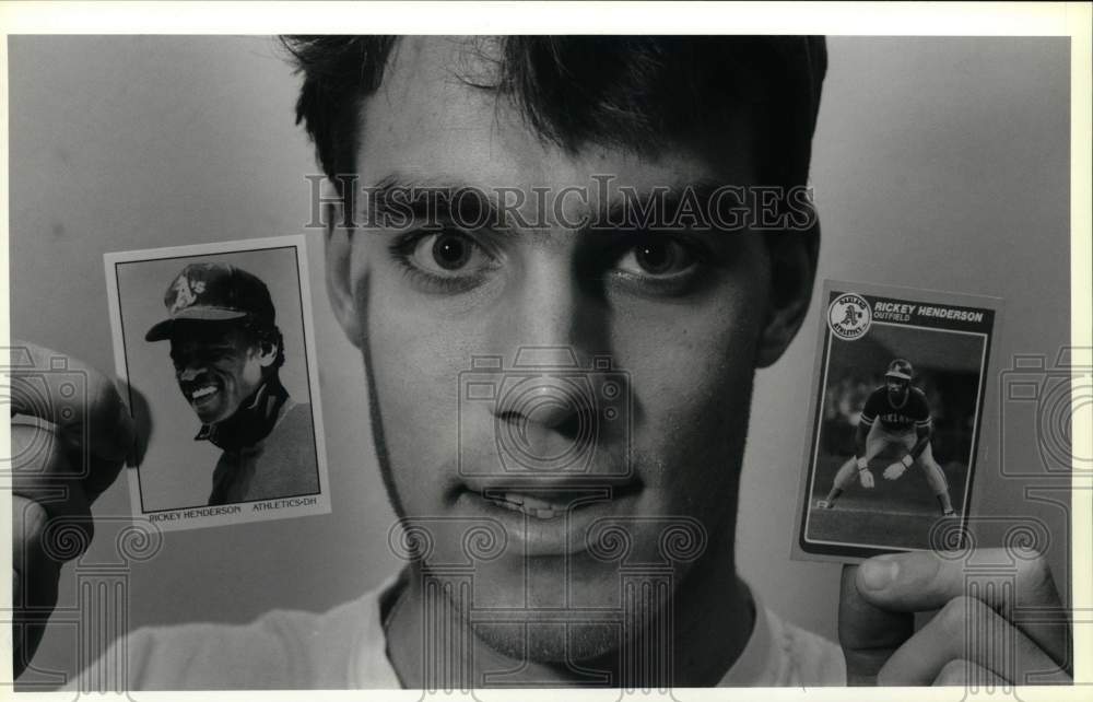 1990 Press Photo Syracuse University Basketball Player Scott McCorkle - Historic Images