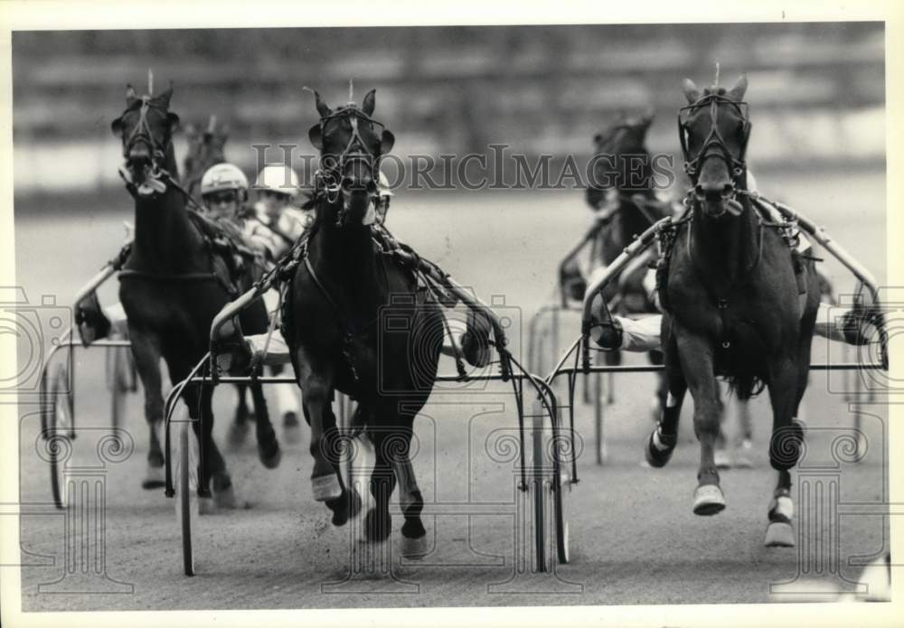 1989 Press Photo Syracuse Mile at Zweig Memorial with &quot;Park Ave. Joe&quot; winning- Historic Images