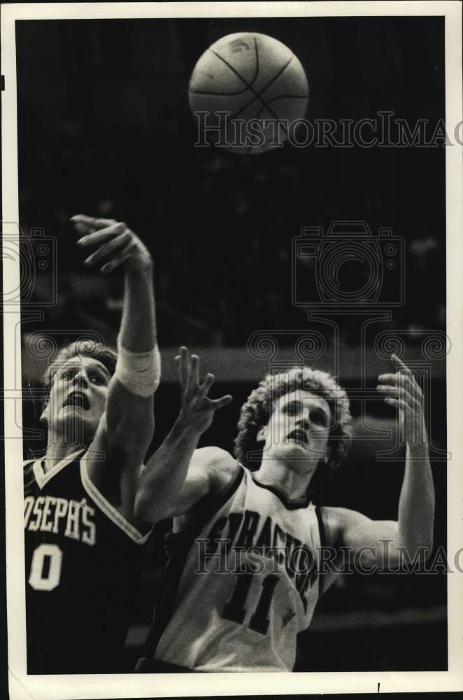 Press Photo Leo Rautins, Syracuse University Basketball Player- Historic Images