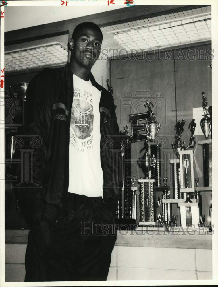 1990 Press Photo Syracuse University&#39;s Tony Scott - Historic Images