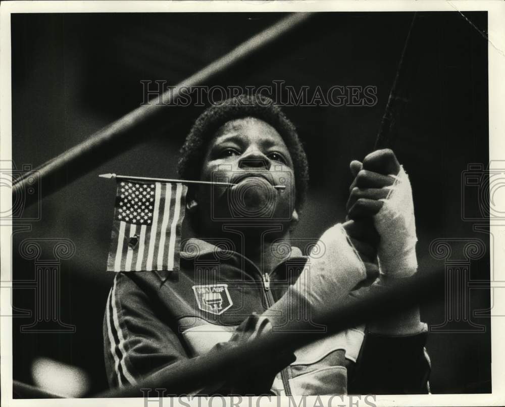 1985 Press Photo Boxer Joe Lorry- Historic Images