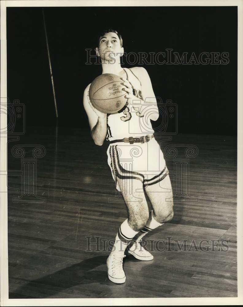 1969 Press Photo Syracuse University's basketball player, Larry Katz - Historic Images