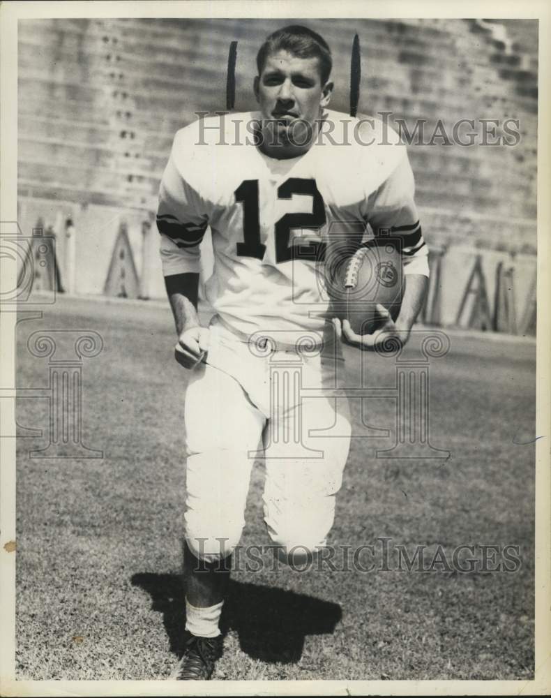 Press Photo Jimmy Gaskins, Football Player- Historic Images