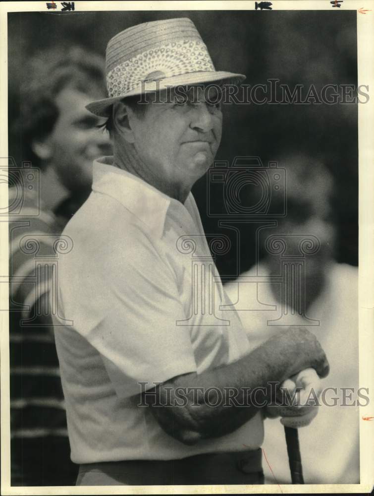 1985 Press Photo Sam Snead, Golfer - Historic Images