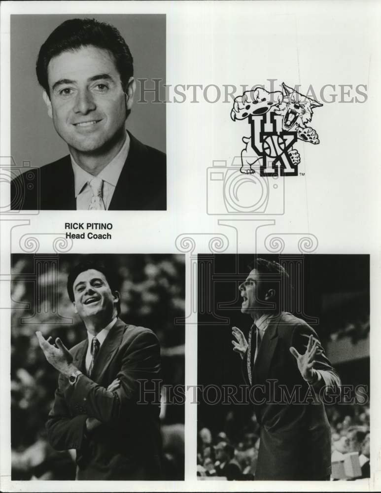 Press Photo Rick Pitino, University of Kentucky Head Basketball Coach- Historic Images