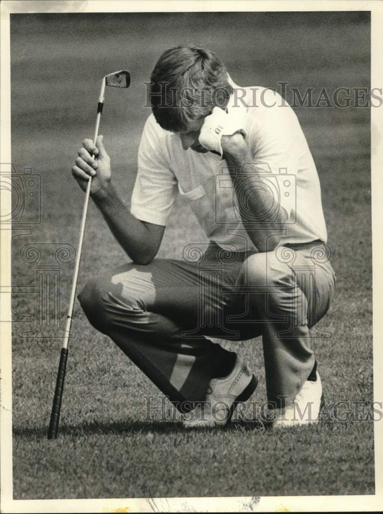 1982 Press Photo Jim Roy, Golfer- Historic Images