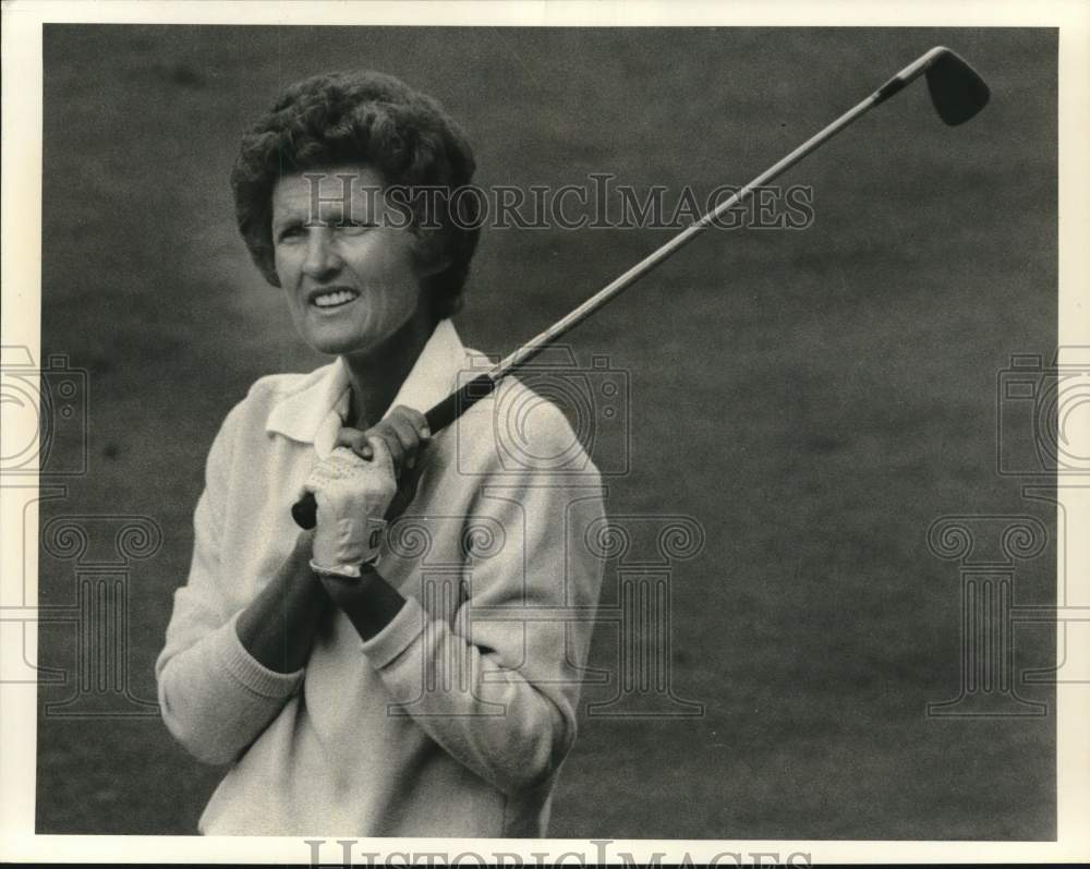 1982 Press Photo Golfer Kathy Whitworth at Lighthouse Pro-Am Tournament - Historic Images