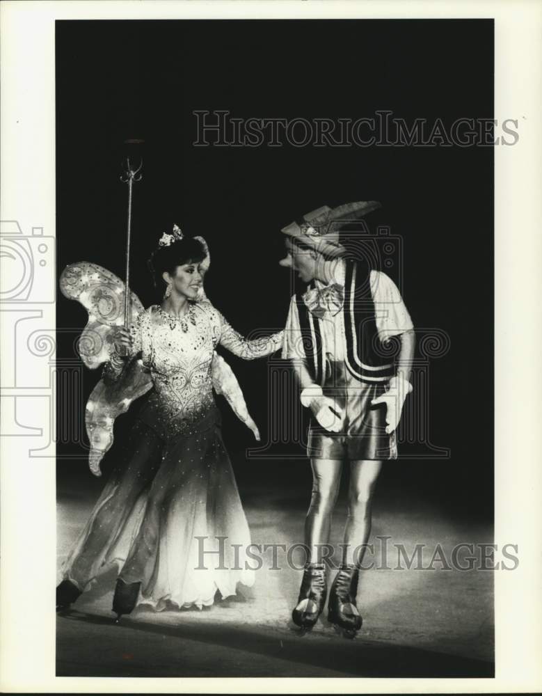 Press Photo Linda Fratianne appears in Walt Disney&#39;s Magic Kingdom on Ice- Historic Images