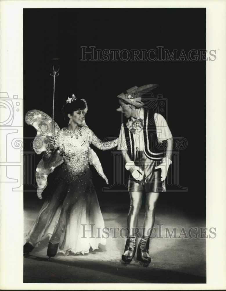 Press Photo Linda Fratianne appears in Walt Disney's Magic Kingdom on Ice- Historic Images