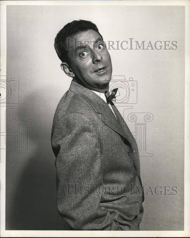 1956 Press Photo &quot;The Life of Riley&quot; NBC TV Series Actor George O&#39;Hanlon - Historic Images