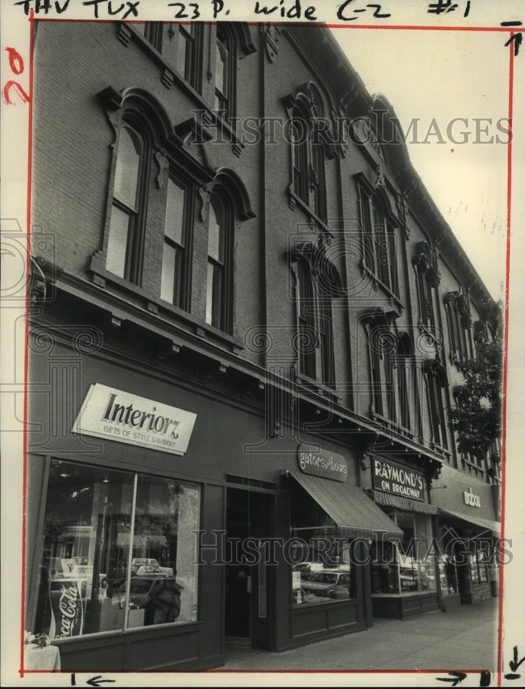 1985 1871 Ainsworth Building in Saratoga Springs, New York - Historic Images