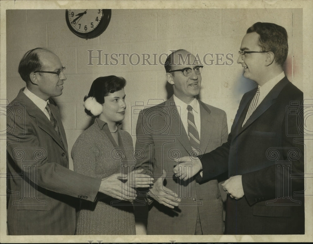 1958 Press Photo Albany Baptist Council officers, Albany, New York - tua01341-Historic Images