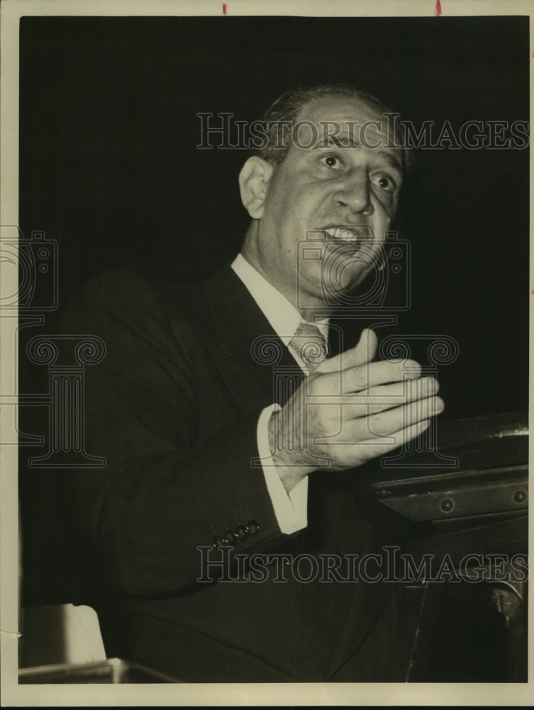 1952 New York City, New York Mayor Vincent Impelliteri - Historic Images