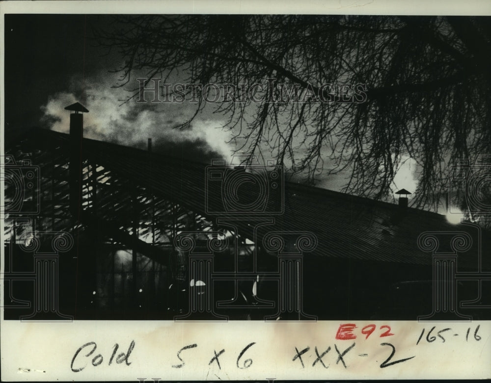 1975 Steam rising from a greenhouse on Wolf Road, Albany, New York-Historic Images