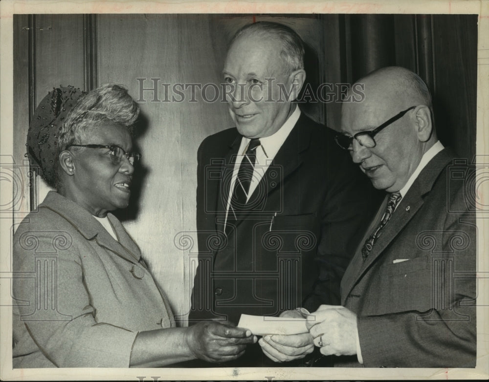 Mrs. Everett Yarbrough with Albany, New York Mayor Corning-Historic Images