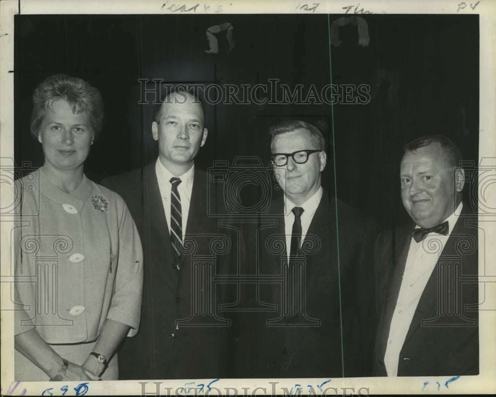 1964 Press Photo North Colonie Central School District officers, New York-Historic Images