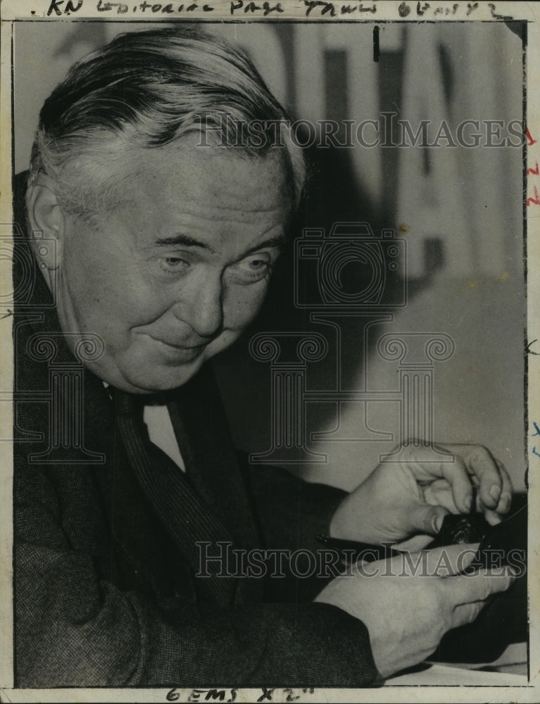 British Prime Minister Harold Wilson-Historic Images
