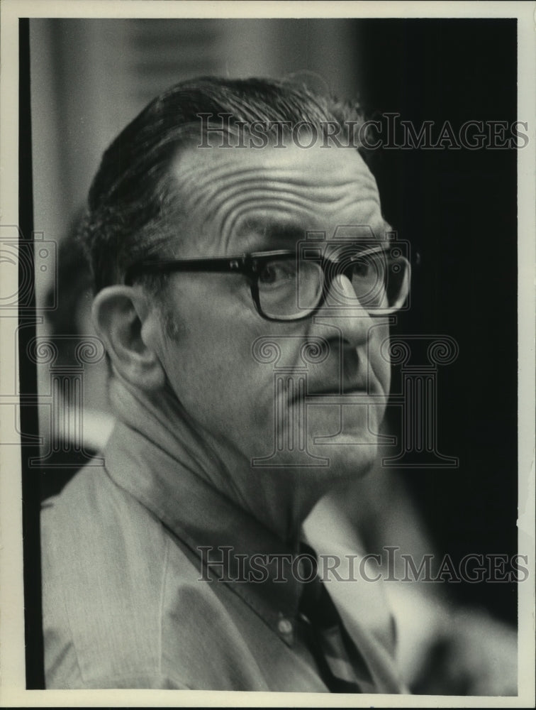 1972 Press Photo Bob Williams, Homeowners Association president, Scotia, NY-Historic Images
