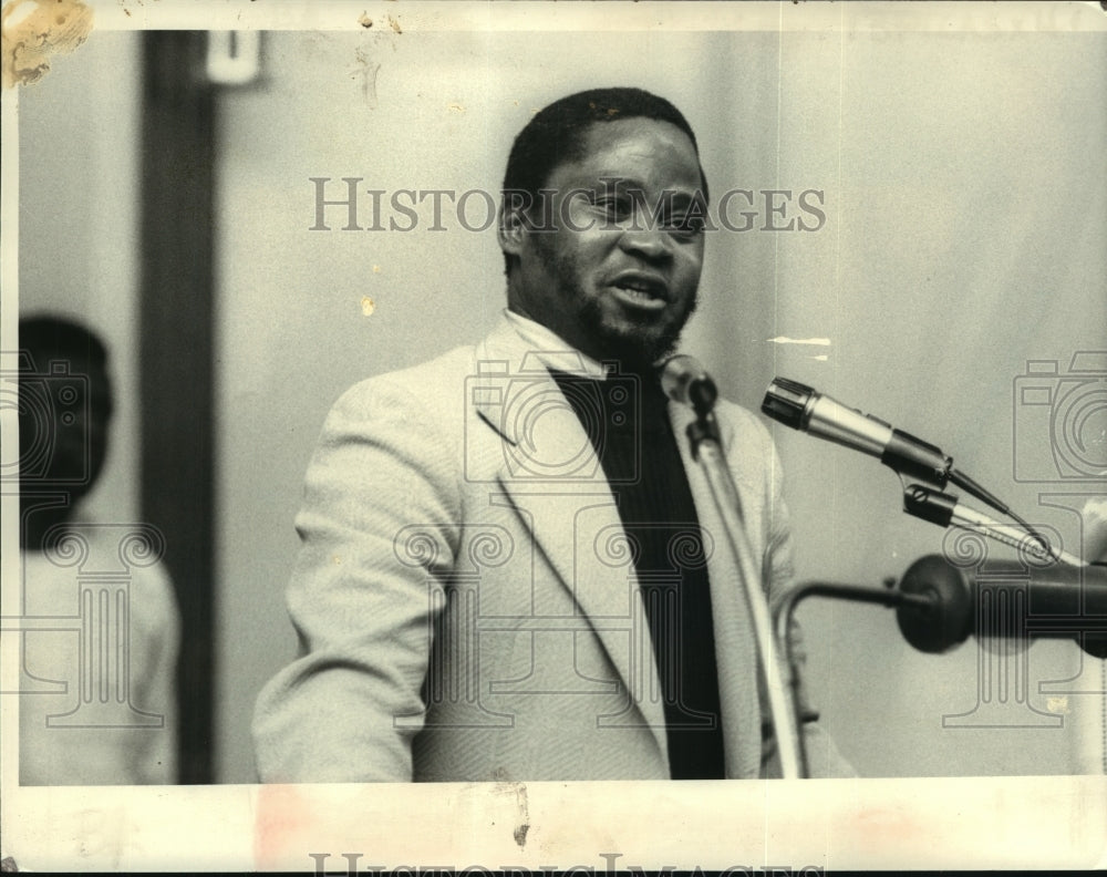 1984 Press Photo Mt Pleasant baptist church, Dr Jef Zwana - tua03853 - Historic Images