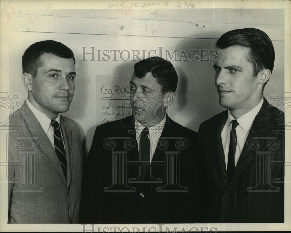 1968 Bernie Zavistoski, Tom Cunningham, and Paul Simmons - Historic Images