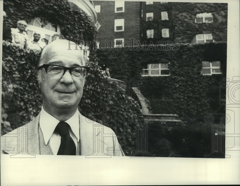 1979 Karl Zipf, Acting President, Schenectady, NY Community College - Historic Images