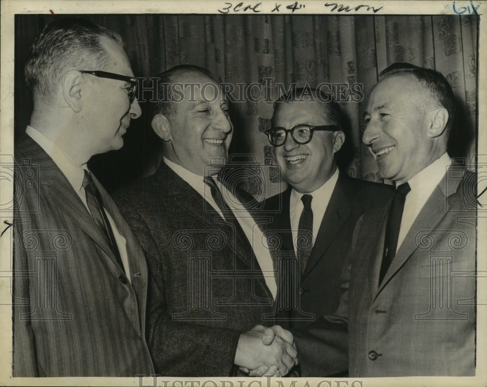 1965 Press Photo Albany, New York B&#39;nai B&#39;rith lodge honors past presidents-Historic Images