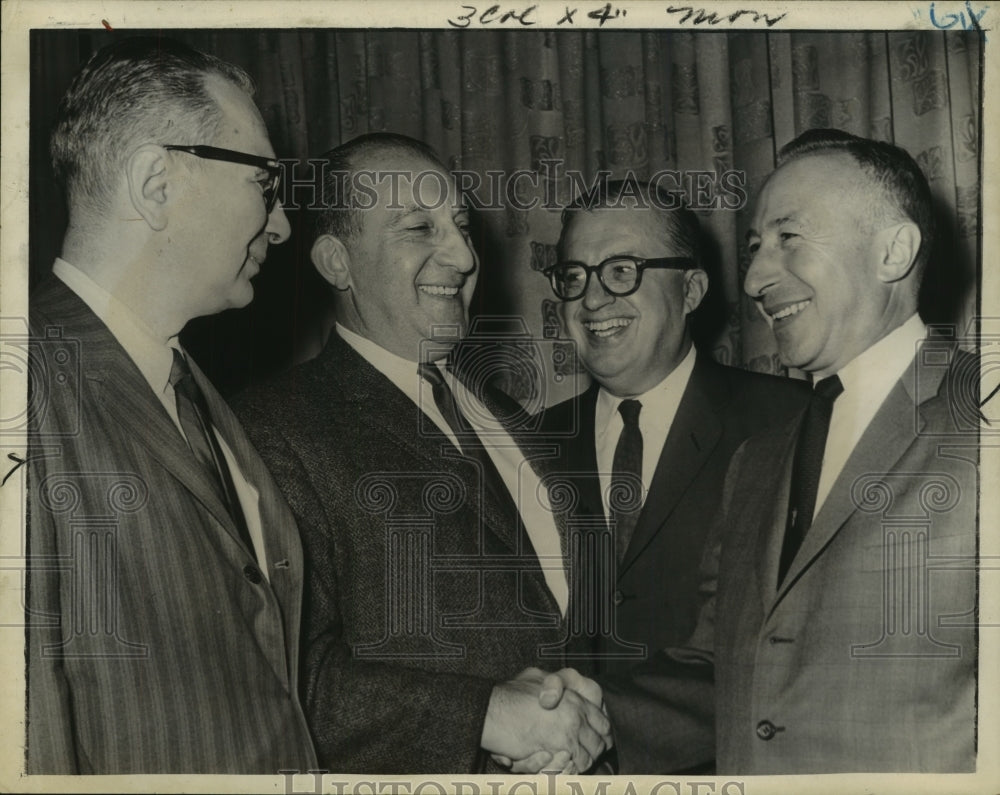 1965 Press Photo Albany, New York B'nai B'rith lodge honors past presidents-Historic Images