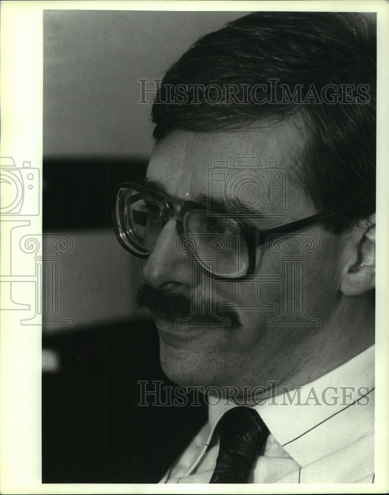 1991 Press Photo David Goldenberg at Russell Sage College, Albany, New York - Historic Images