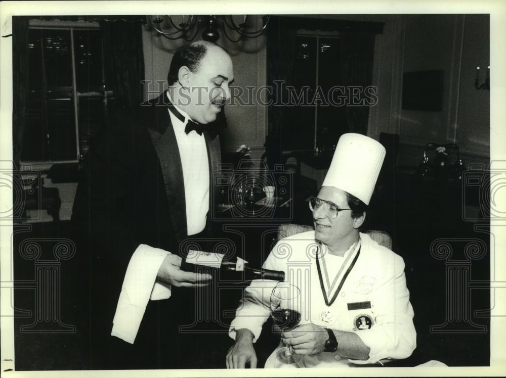 1991 Albany, NY Desmond Americana hotel staff, March of Dimes event - Historic Images