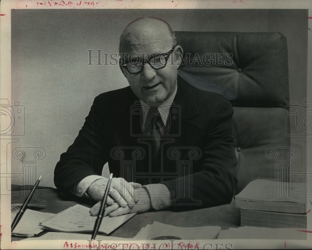 1973 Press Photo Assembly Man James W. McCabe - tua04920 - Historic Images