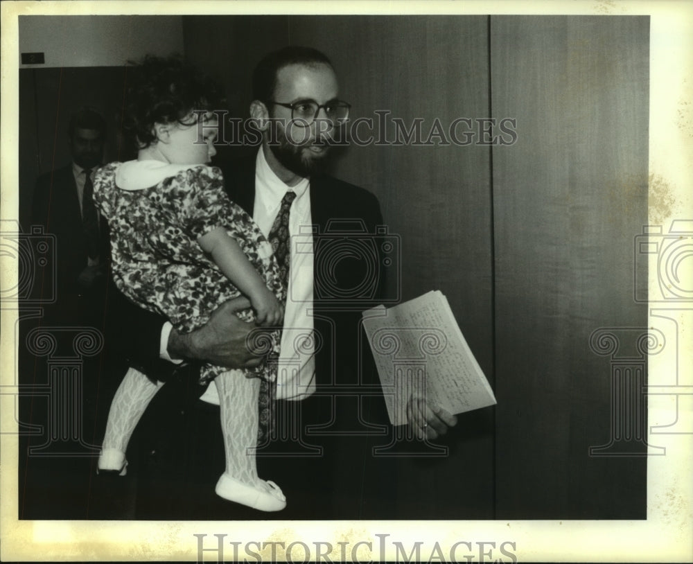 1993 Press Photo New York State Democratic Party Chairman Al Gordon, Albany - Historic Images