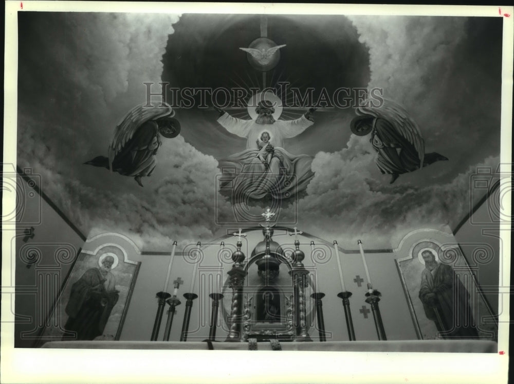 1994 Press Photo St. Peter & Paul Ukranian Catholic Church in Cohoes, New York - Historic Images