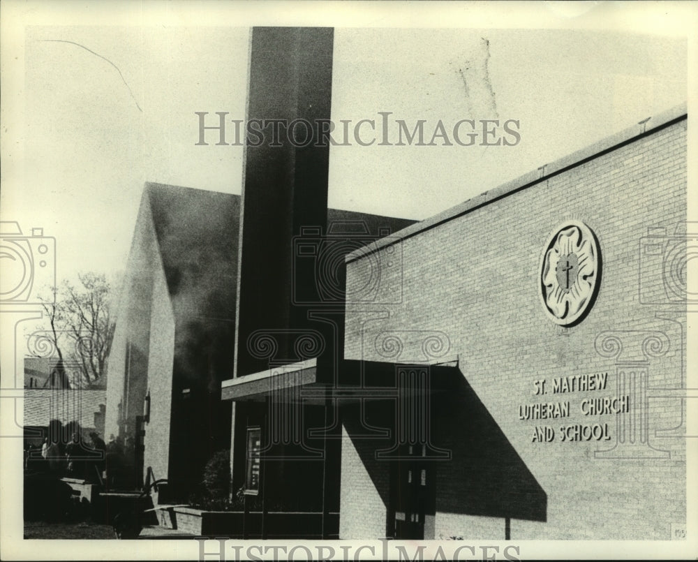 1980 Press Photo St. Matthew Lutheran Church, Albany, New York - tua05400 - Historic Images