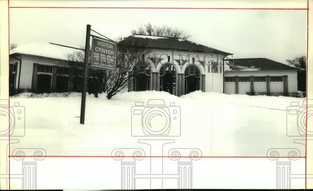 1994 Press Photo Visitors Center, Saratoga Springs Urban Cultural Park, New York - Historic Images