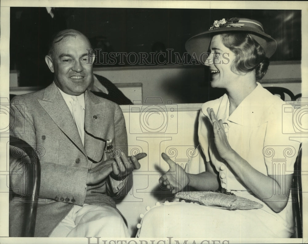 1936 Mr. &amp; Mrs. Harry Woodring at Democratic National Convention-Historic Images