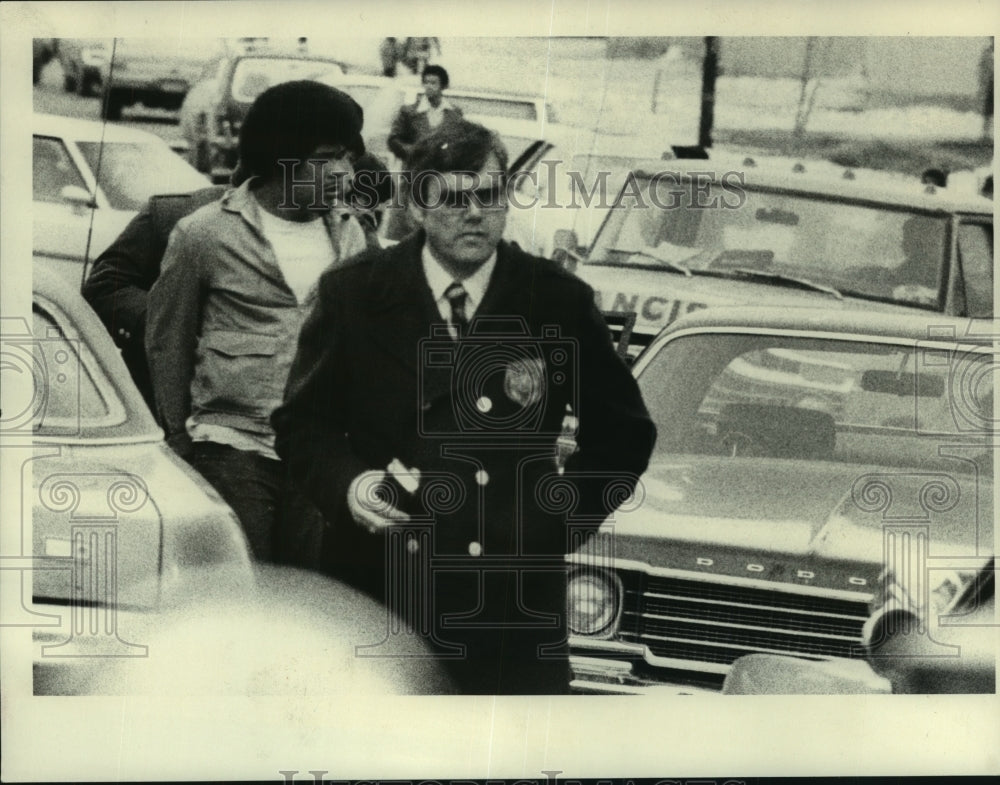 1978 Press Photo Albany, New York Police Sergeant Normal Worell - tua05593 - Historic Images