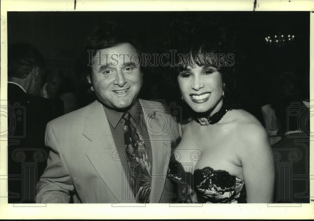 1993 Gene Stevens &amp; Belinda Rose at Turf Writers Ball, Saratoga, NY - Historic Images