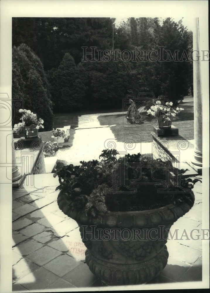 1983 Wheatleigh Lanscaping, Lenox Massachusetts - Historic Images