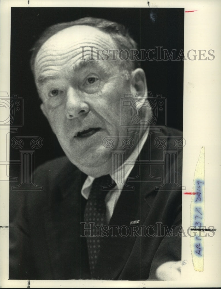 1989 Albany, New York Mayor Thomas Whalen - Historic Images