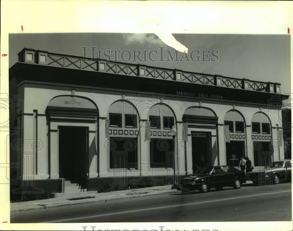 1993 Saratoga Springs, New York storefront at 260 Broadway - Historic Images